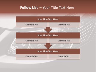 Grey Wash Drive PowerPoint Template