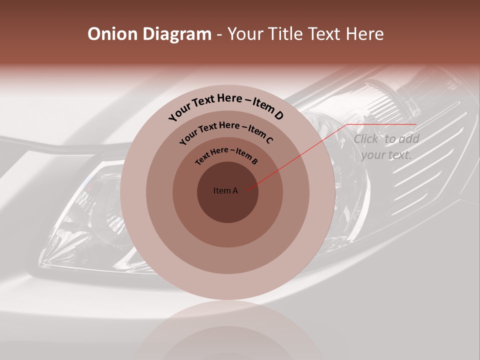 Grey Wash Drive PowerPoint Template