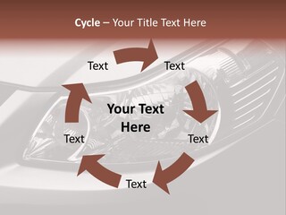 Grey Wash Drive PowerPoint Template