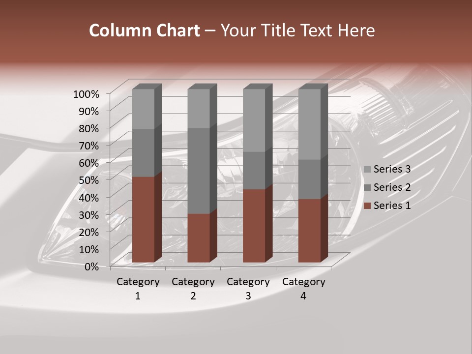 Grey Wash Drive PowerPoint Template