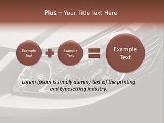 Grey Wash Drive PowerPoint Template