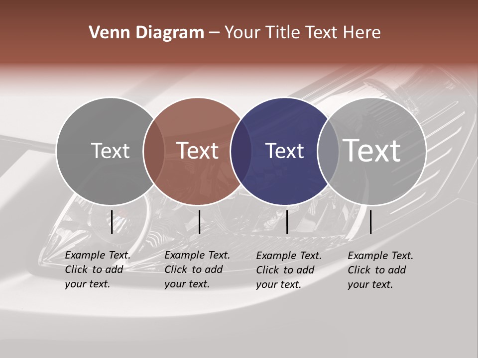 Grey Wash Drive PowerPoint Template