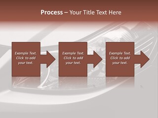 Grey Wash Drive PowerPoint Template