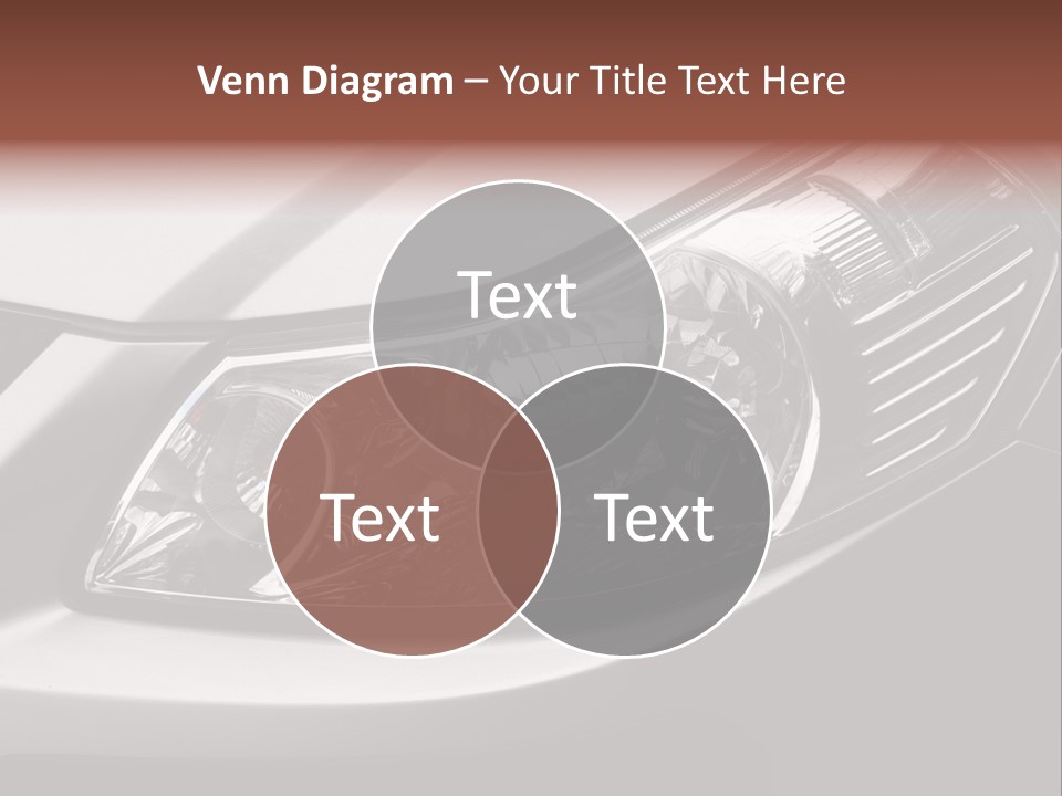 Grey Wash Drive PowerPoint Template