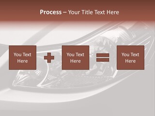 Grey Wash Drive PowerPoint Template