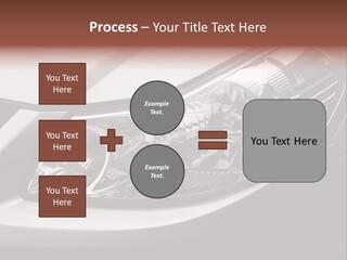 Grey Wash Drive PowerPoint Template