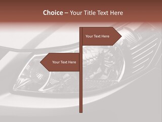 Grey Wash Drive PowerPoint Template
