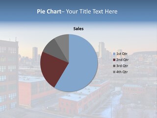 Reflection Of The Sun Downtown Modern PowerPoint Template