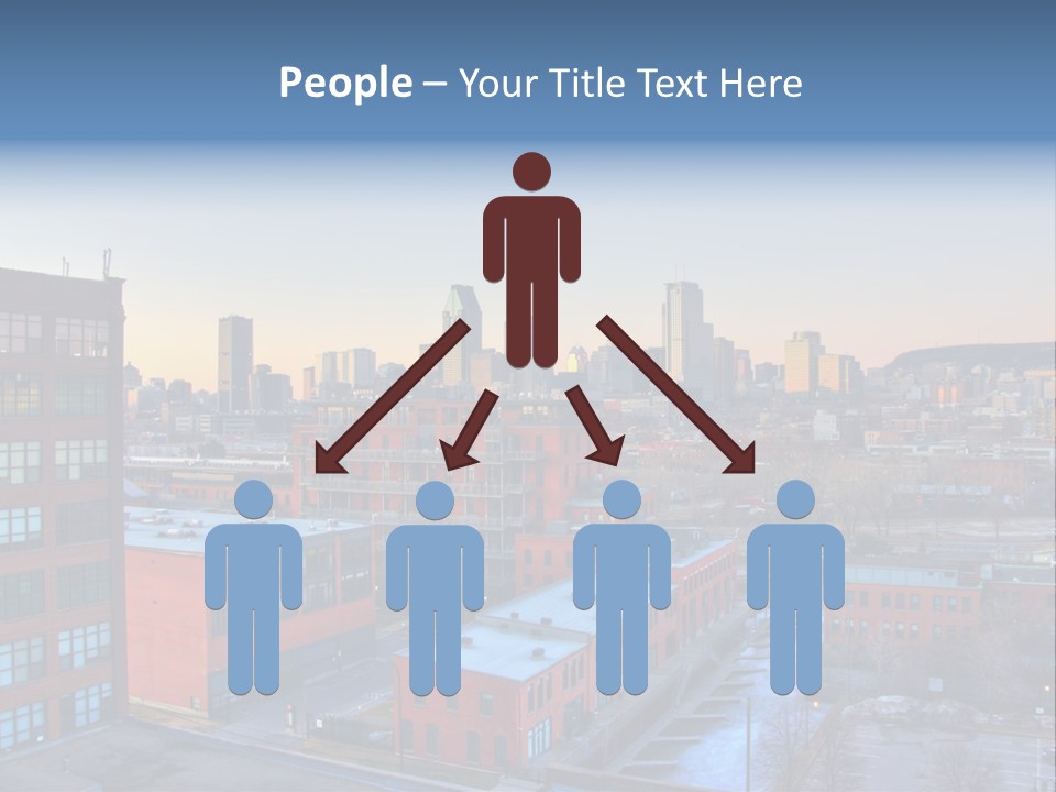 Reflection Of The Sun Downtown Modern PowerPoint Template