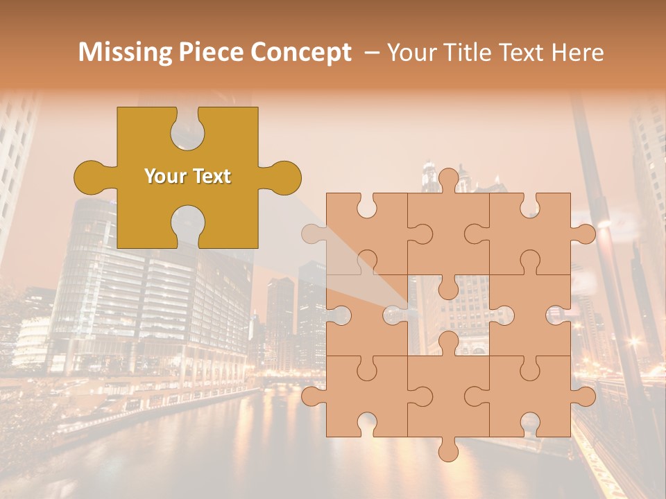 Tower Exposure Ave PowerPoint Template