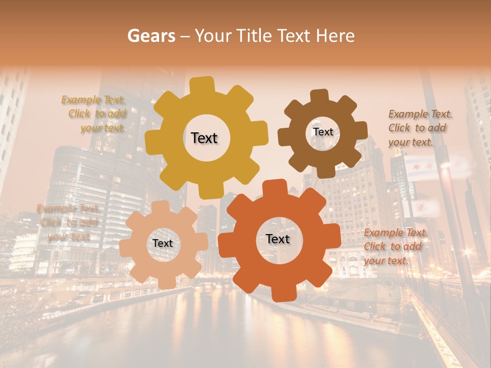 Tower Exposure Ave PowerPoint Template