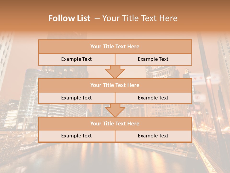 Tower Exposure Ave PowerPoint Template
