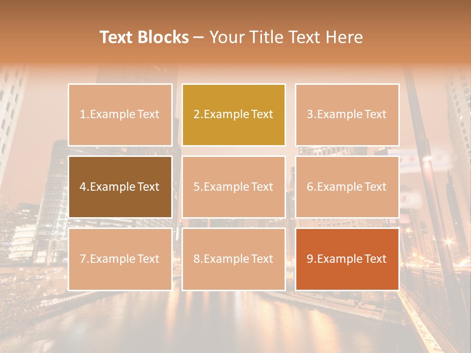 Tower Exposure Ave PowerPoint Template