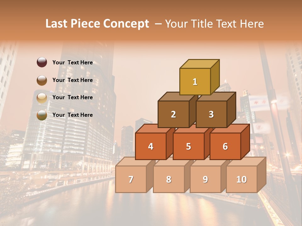 Tower Exposure Ave PowerPoint Template