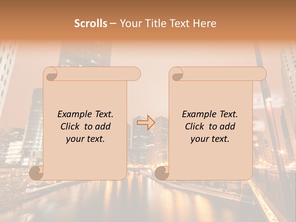 Tower Exposure Ave PowerPoint Template