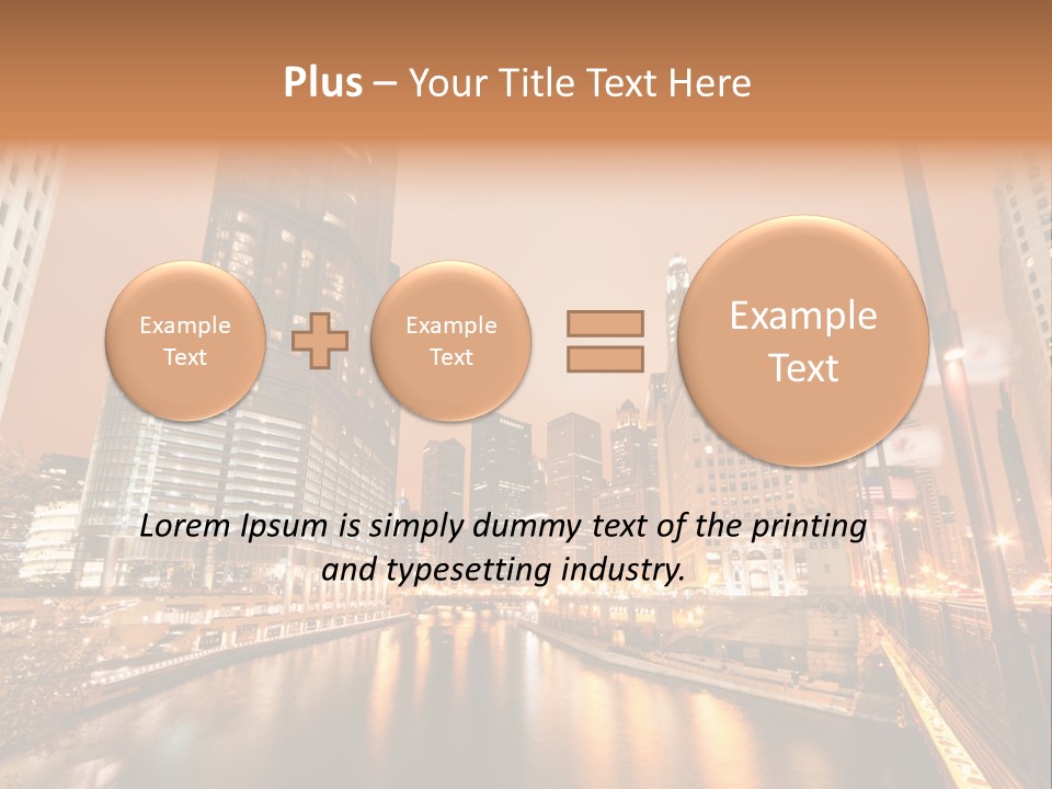 Tower Exposure Ave PowerPoint Template