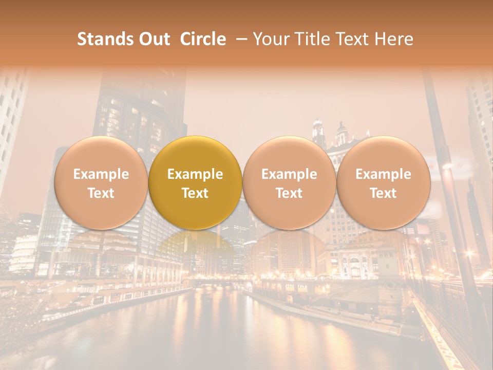 Tower Exposure Ave PowerPoint Template