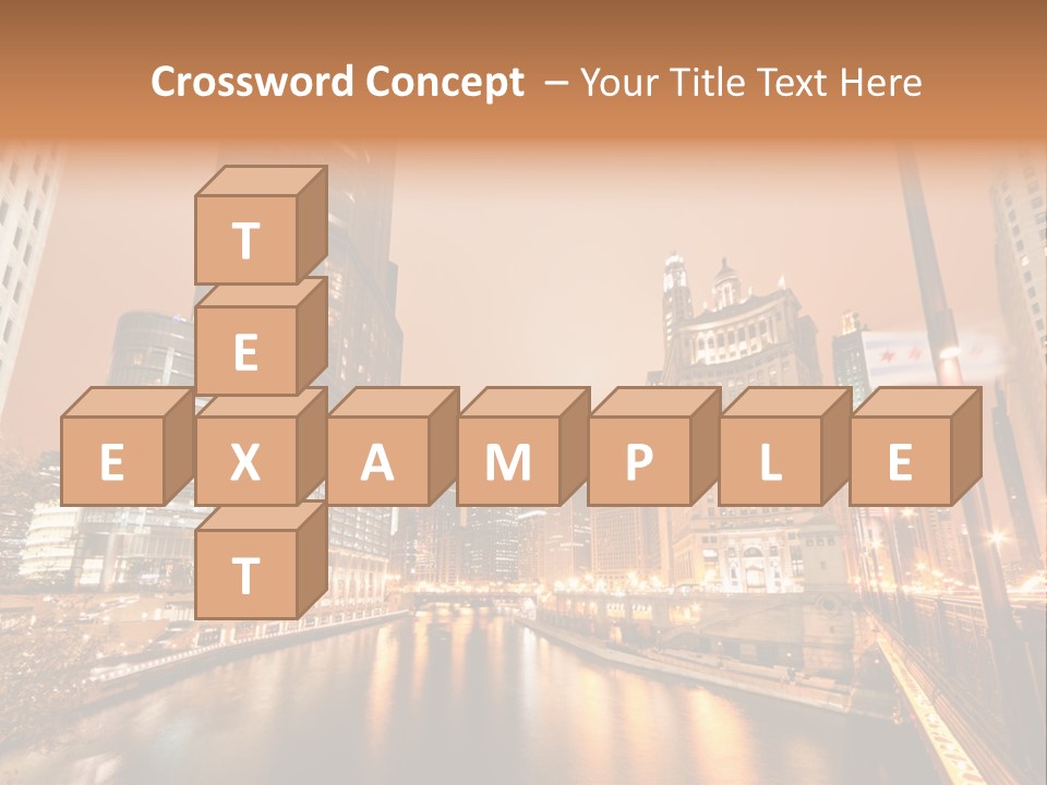 Tower Exposure Ave PowerPoint Template