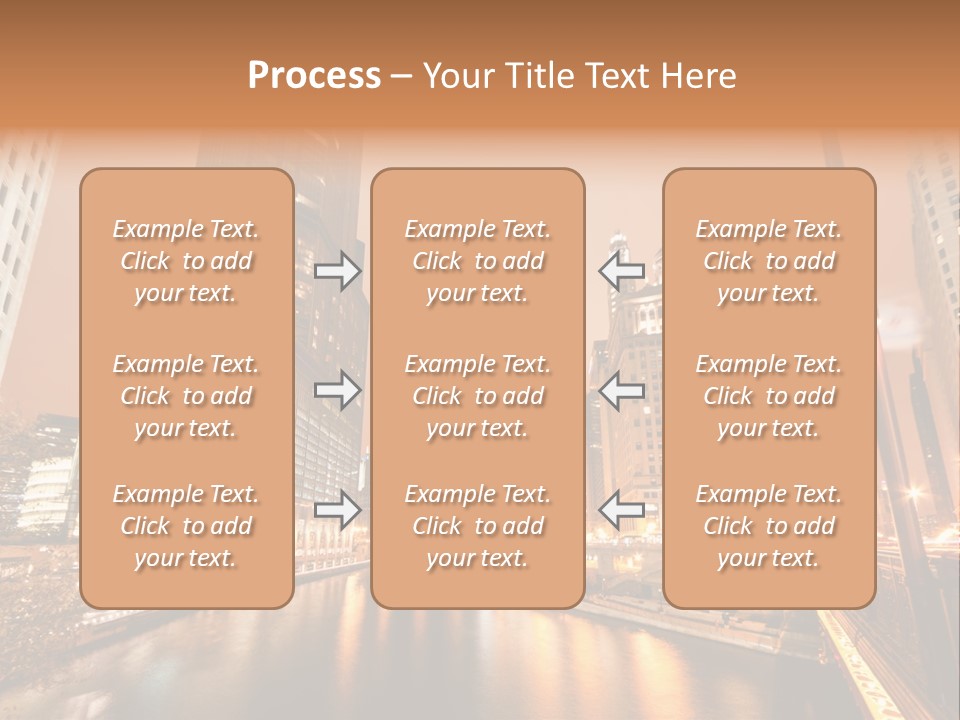 Tower Exposure Ave PowerPoint Template