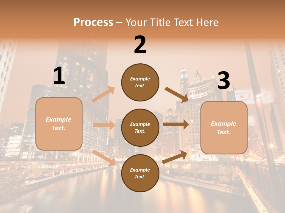 Tower Exposure Ave PowerPoint Template