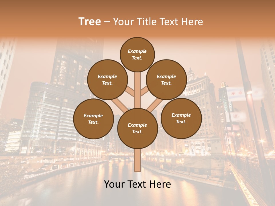 Tower Exposure Ave PowerPoint Template