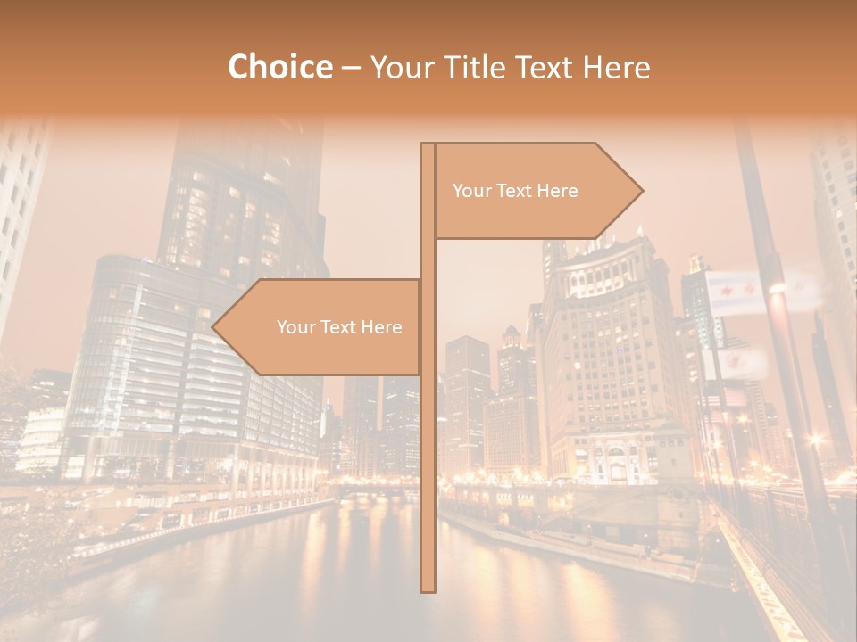 Tower Exposure Ave PowerPoint Template