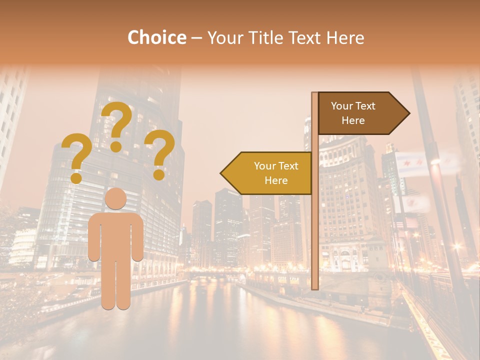 Tower Exposure Ave PowerPoint Template