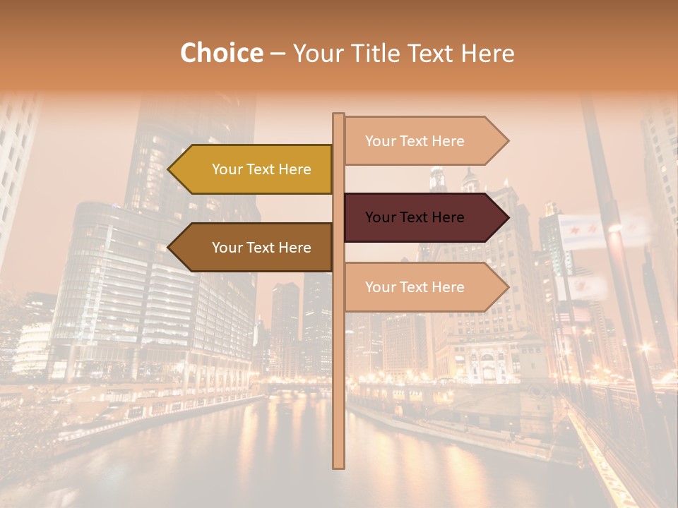 Tower Exposure Ave PowerPoint Template
