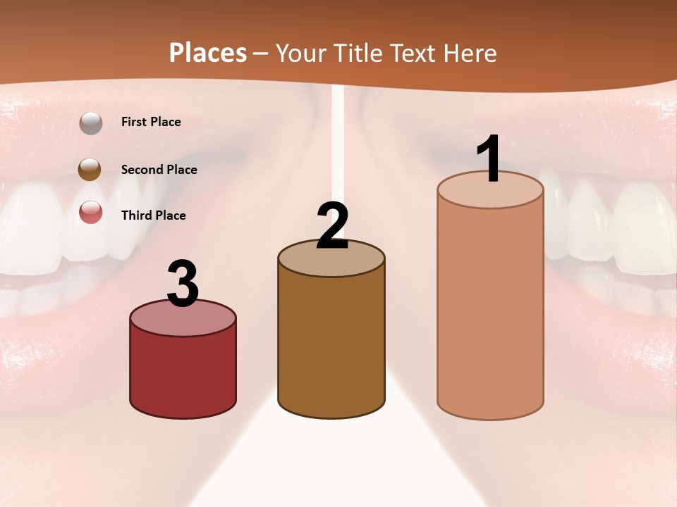 Treat Young Face PowerPoint Template