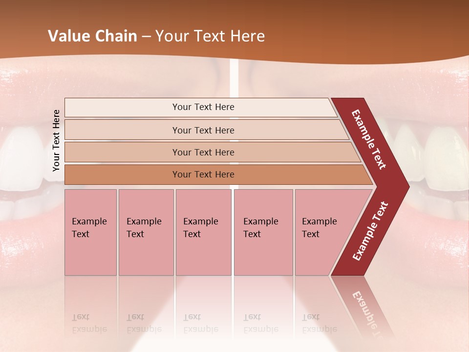 Treat Young Face PowerPoint Template