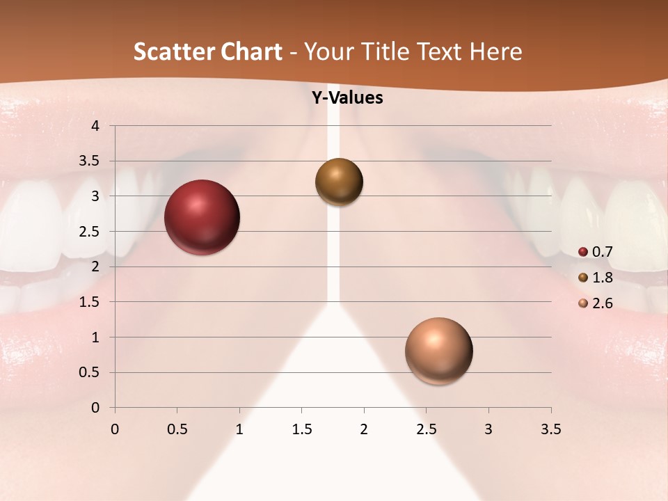 Treat Young Face PowerPoint Template