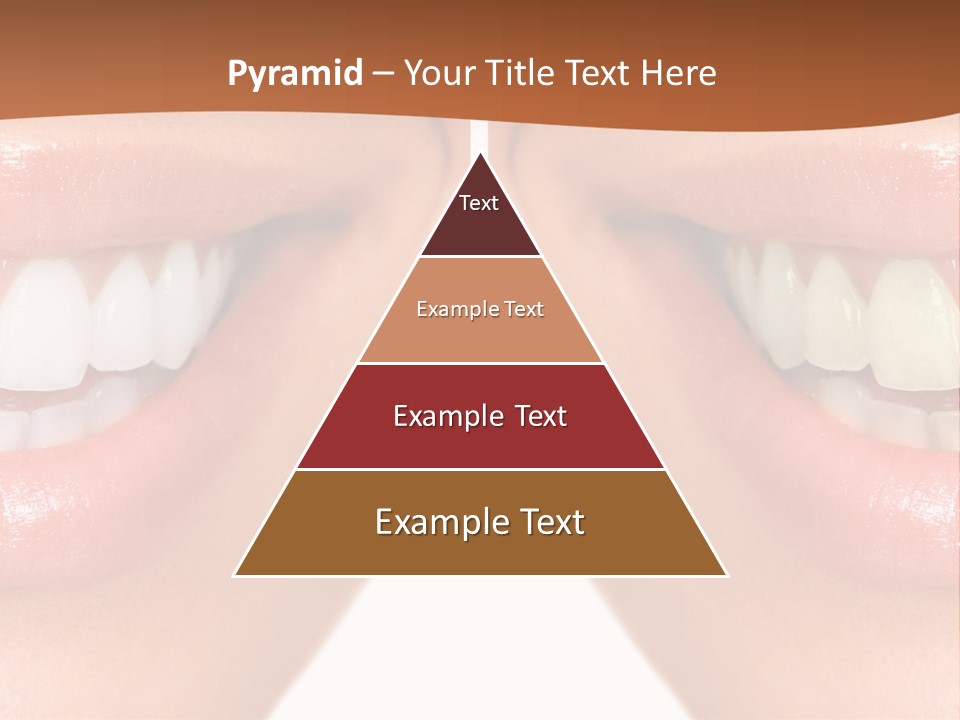 Treat Young Face PowerPoint Template