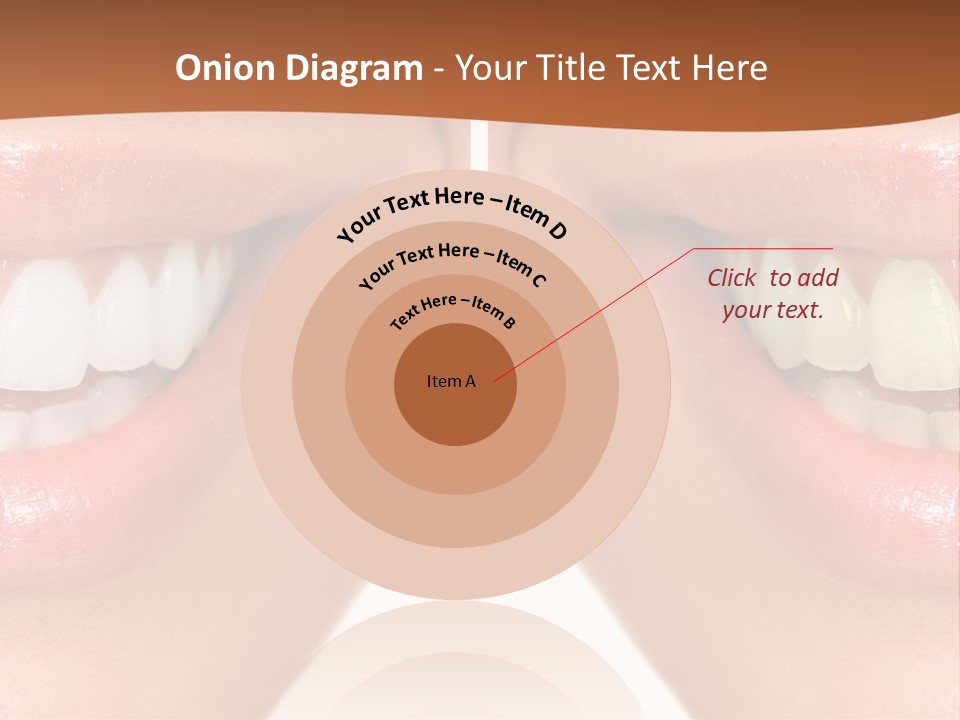 Treat Young Face PowerPoint Template