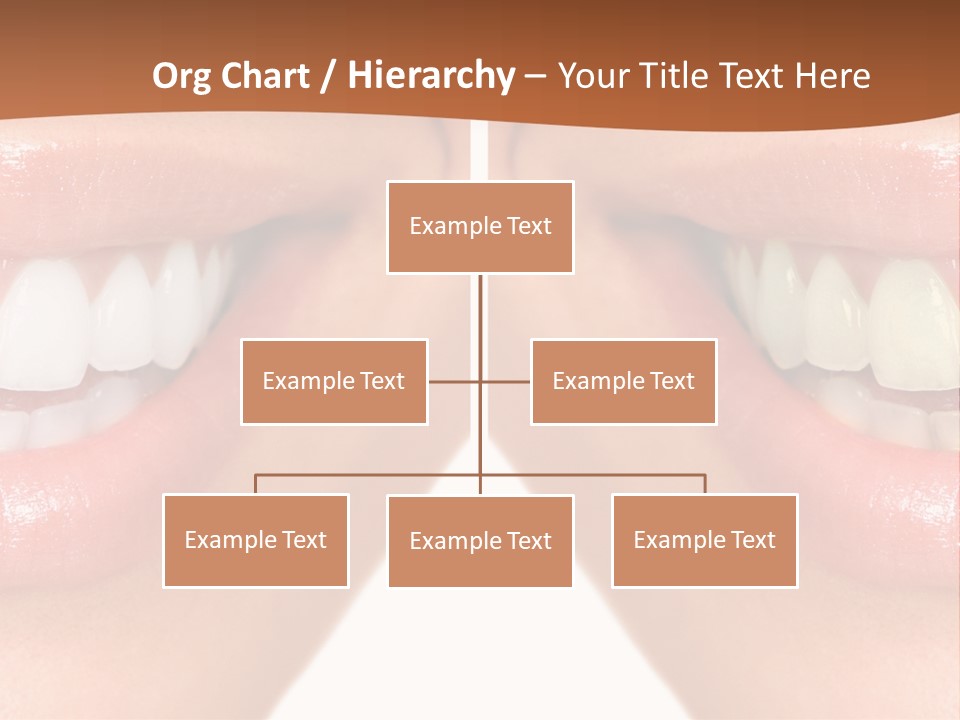 Treat Young Face PowerPoint Template