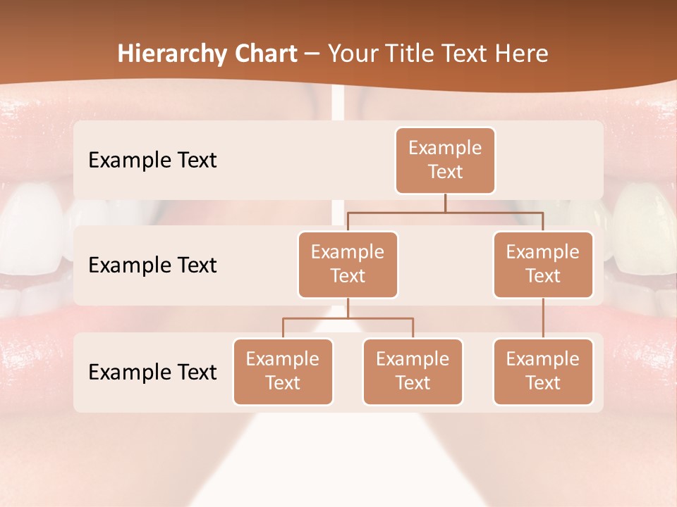 Treat Young Face PowerPoint Template