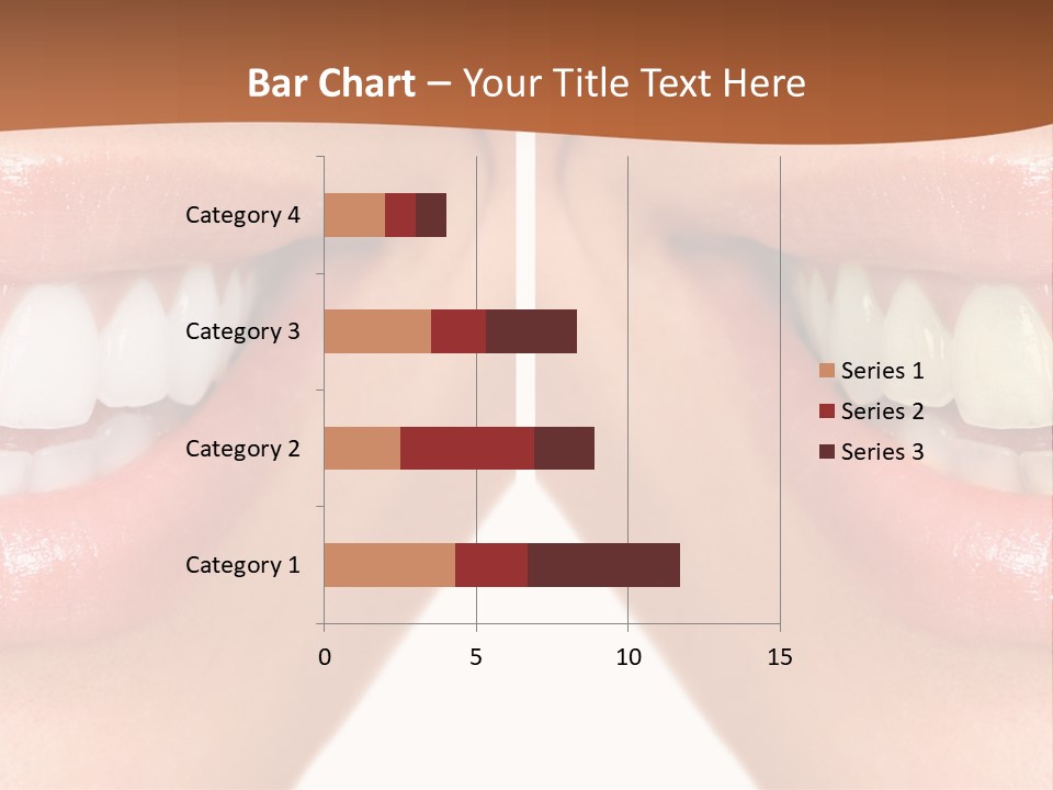 Treat Young Face PowerPoint Template