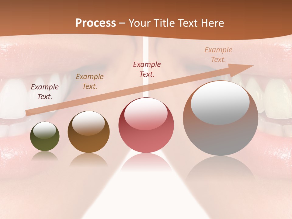 Treat Young Face PowerPoint Template