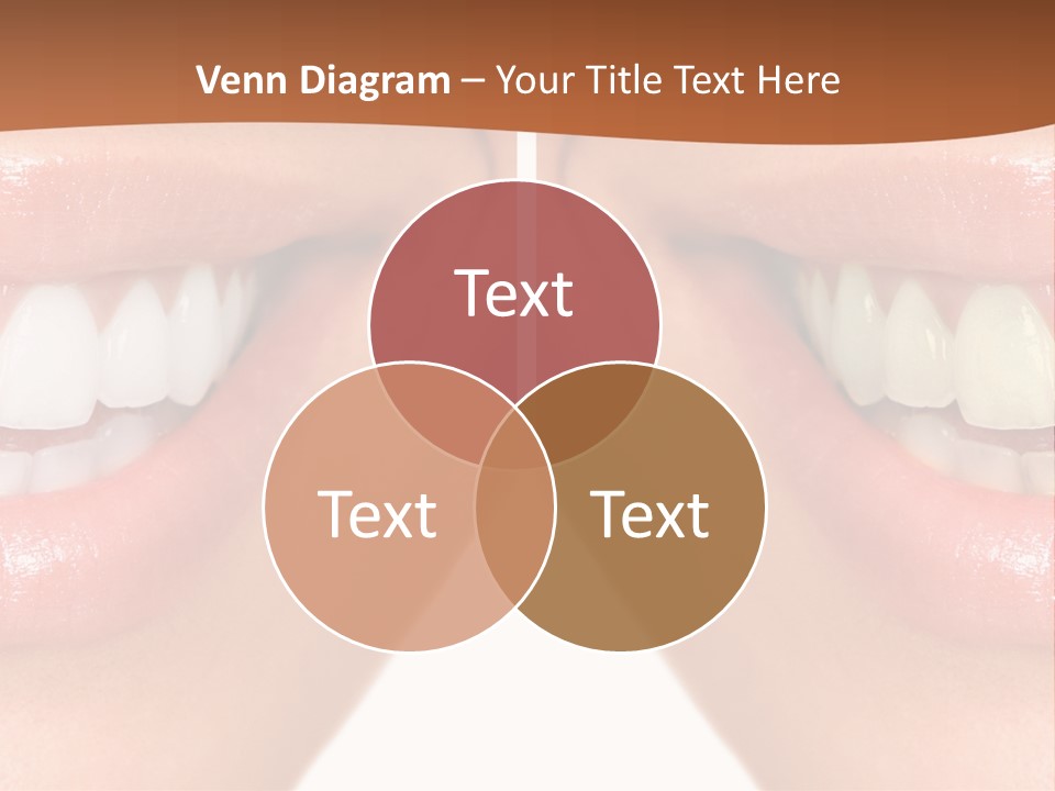 Treat Young Face PowerPoint Template