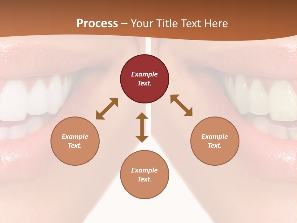 Treat Young Face PowerPoint Template