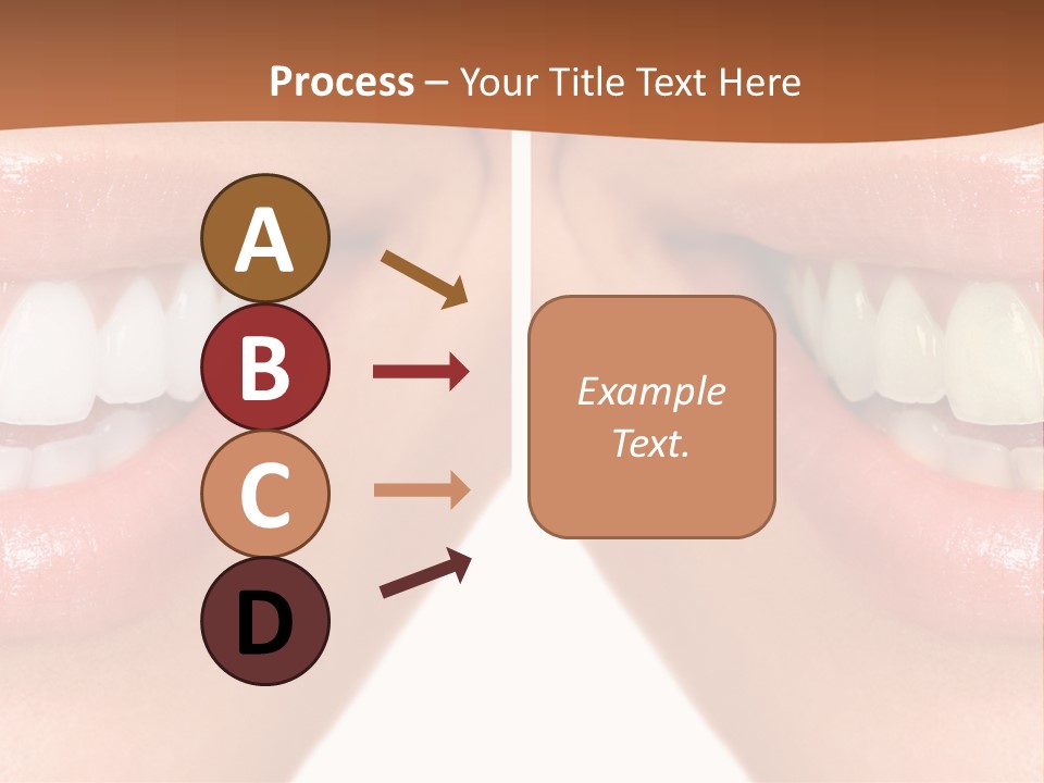 Treat Young Face PowerPoint Template