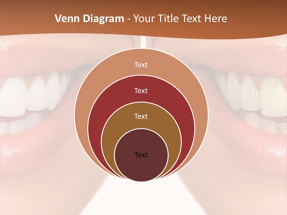 Treat Young Face PowerPoint Template