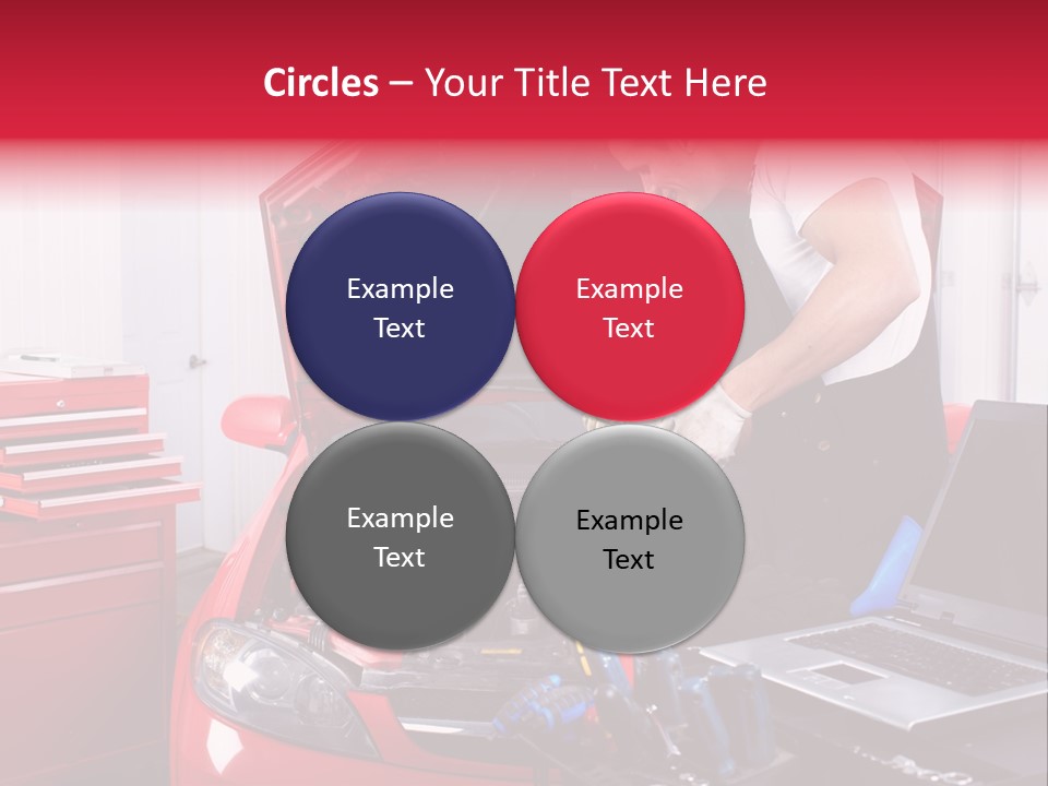 People Dipstick Worker PowerPoint Template