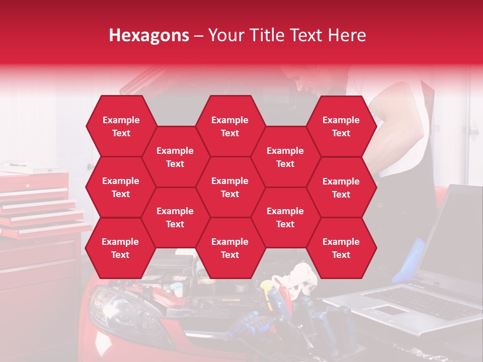 People Dipstick Worker PowerPoint Template