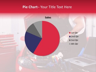 People Dipstick Worker PowerPoint Template