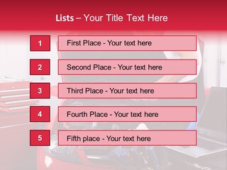 People Dipstick Worker PowerPoint Template