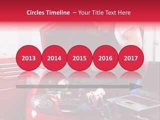 People Dipstick Worker PowerPoint Template