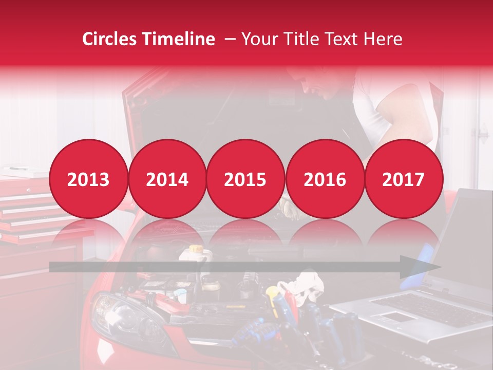 People Dipstick Worker PowerPoint Template