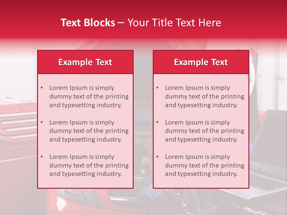 People Dipstick Worker PowerPoint Template