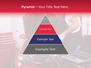 People Dipstick Worker PowerPoint Template