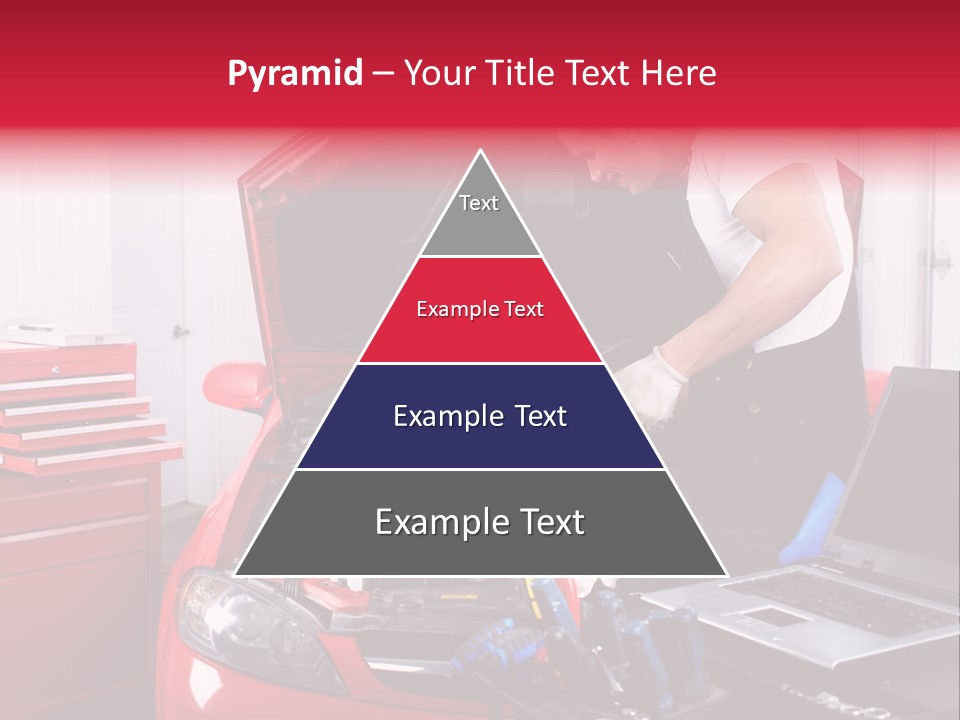 People Dipstick Worker PowerPoint Template